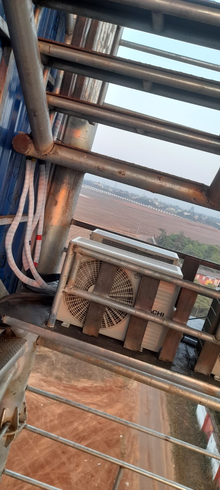 Industrial AC Setup